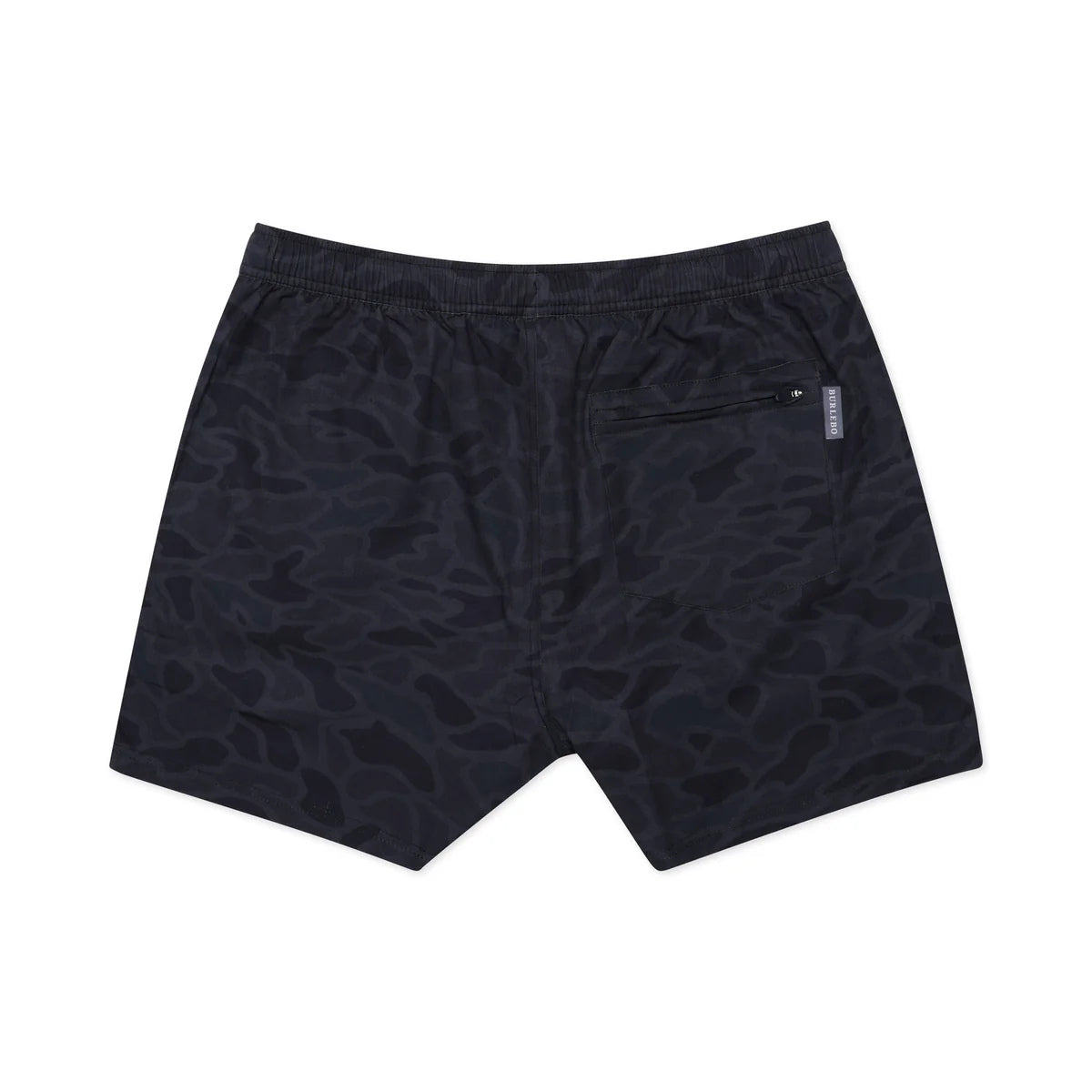 Burlebo Athletic Short - Black Camo - Black Liner 7" Inseam