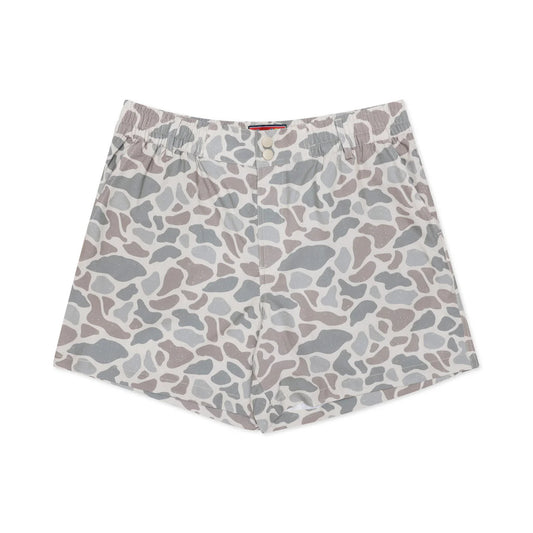 Burlebo Everyday Short - Classic Deer Camo - Grey Pocket - 7" Inseam