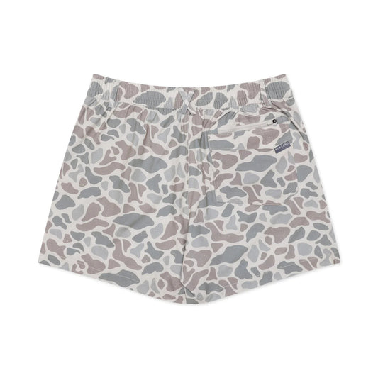 Burlebo Everyday Short - Classic Deer Camo - Grey Pocket - 5.5" Inseam