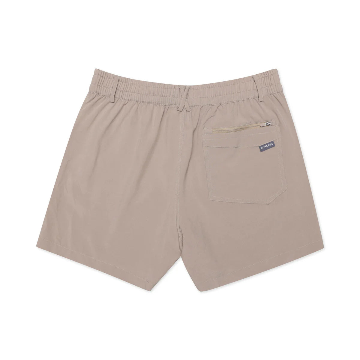 Burlebo Everyday Short - Cobblestone Khaki - Duck Hunt Pocket - 5.5" Inseam