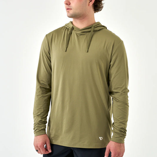 Burlebo Performance Hoodie - Sea Breeze Green