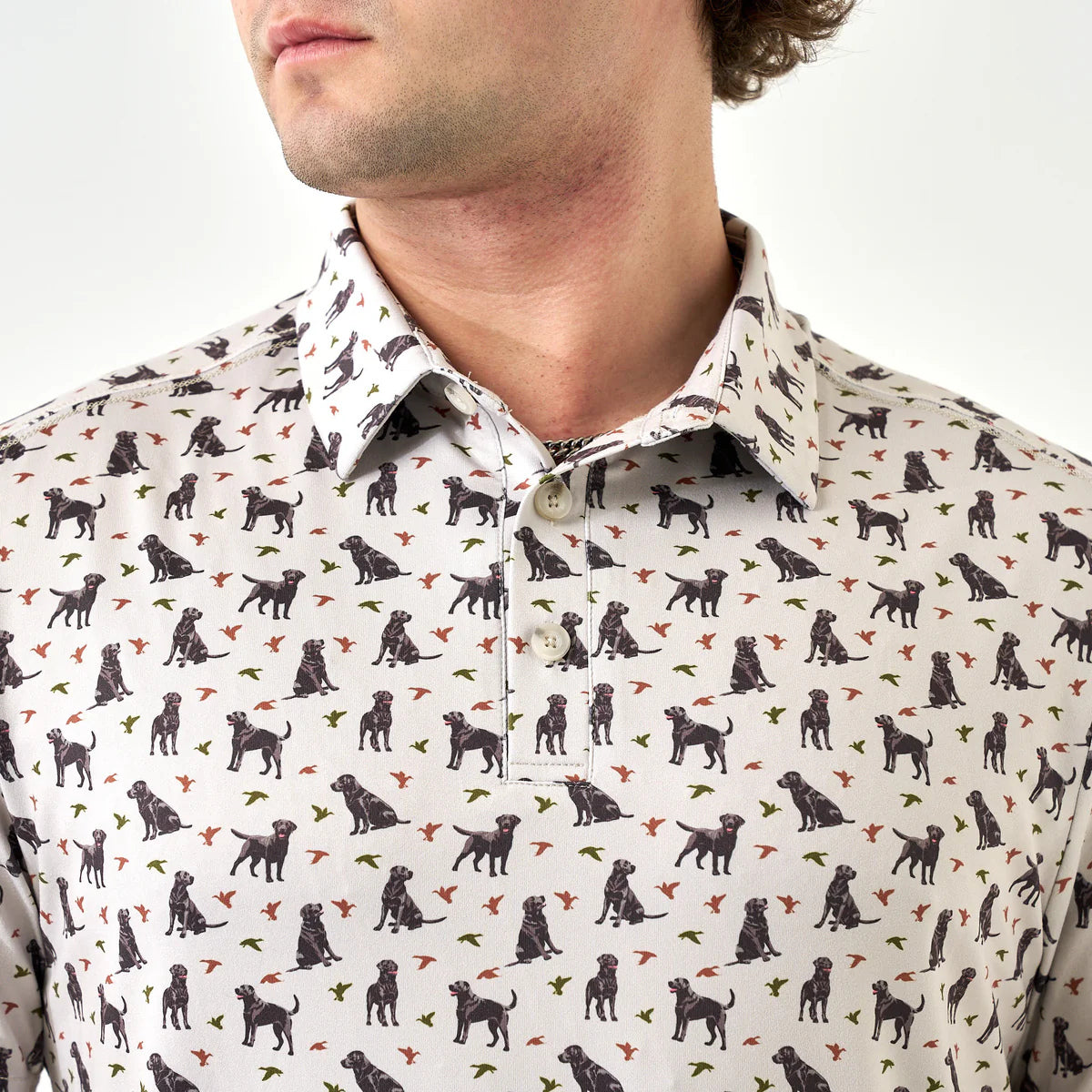 Burlebo Performance Polo - Ducks And Dogs