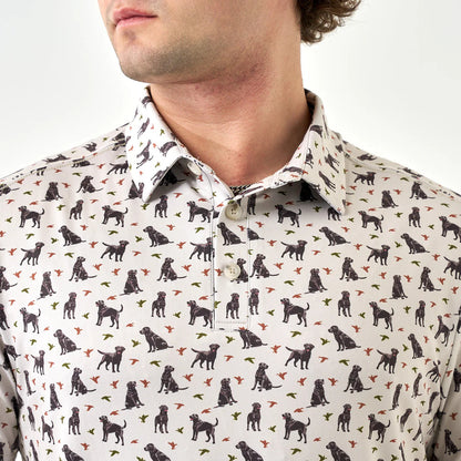 Burlebo Performance Polo - Ducks And Dogs