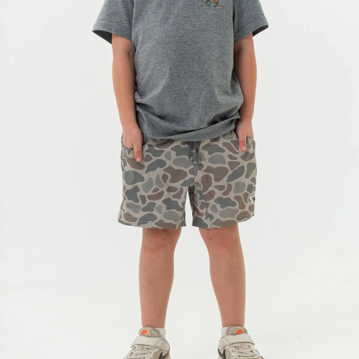 Youth Burlebo Athletic Short - Classic Deer Camo