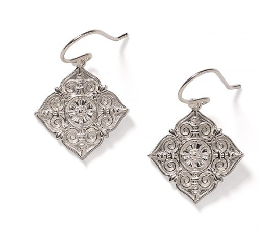 739 DER E795 Southern Gates Sterling Silver Florence Dangle Earrings 0