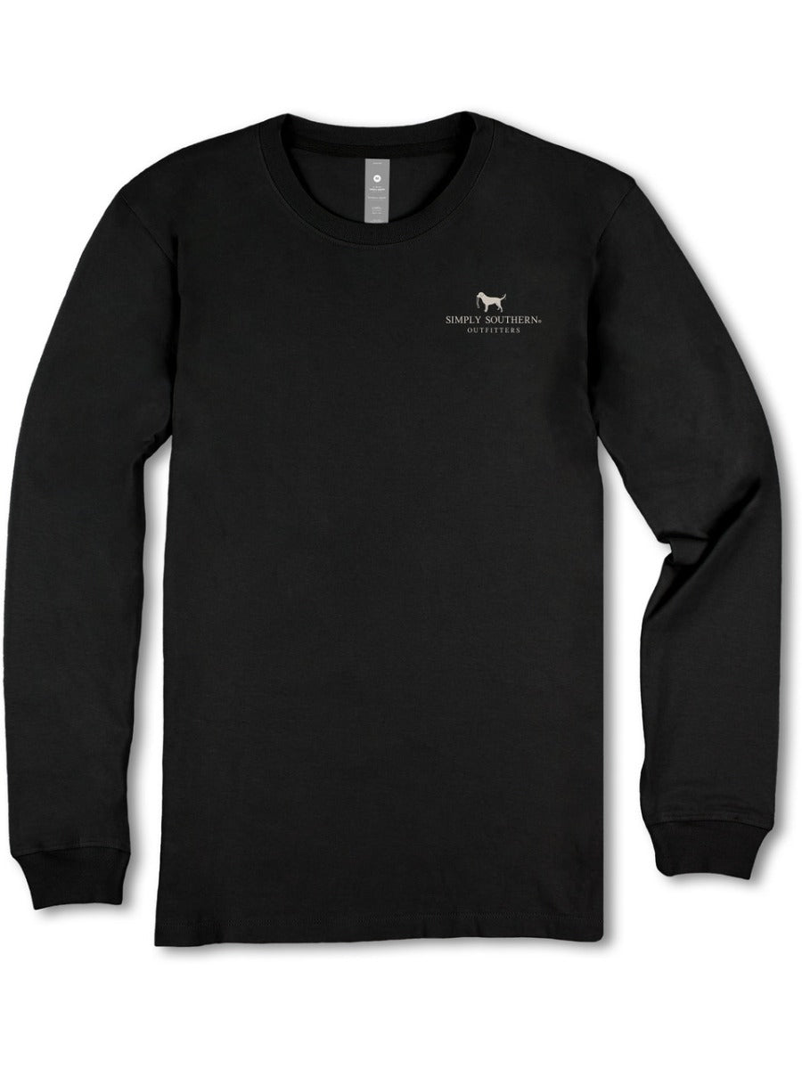 Men's Simply Southern Duck Stamp Long Sleeve T-Shirt