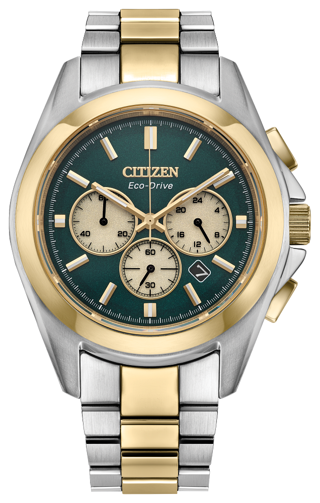 Citizen Eco Drive Men's Two Tone Sport Luxury CA4684-54X Watch