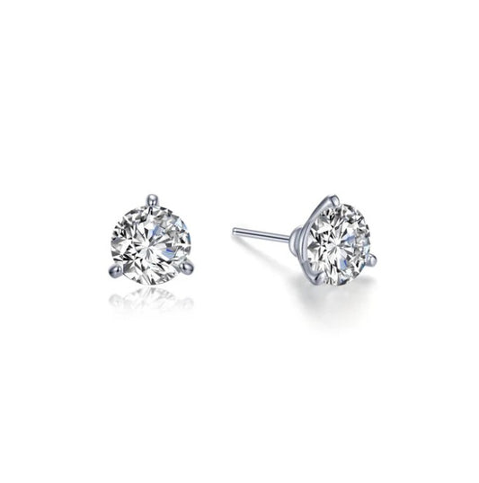 Lafonn 1CTW 3 Prong Martini Studs