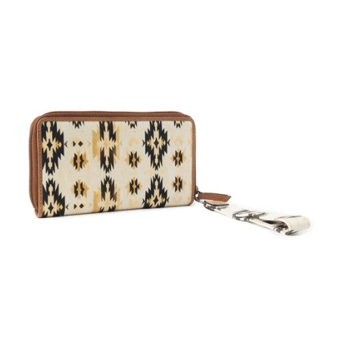 Desert Diamond Wallet in Off White