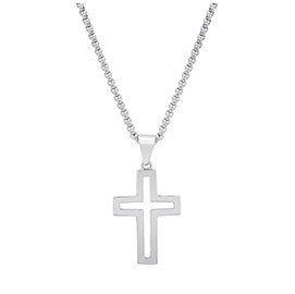 Stainless Steel Cross Necklace