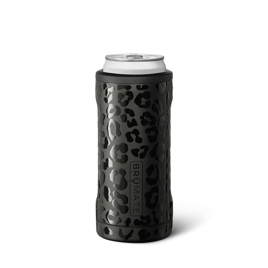 DWHS12OXL Brumate Hopsulator 12oz Slim Can in Onyx Leopard