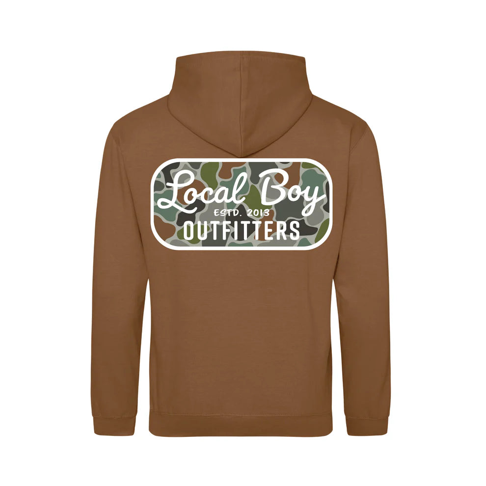 L0200028 Youth BWH Retro Patch Forest Camo Hoodie