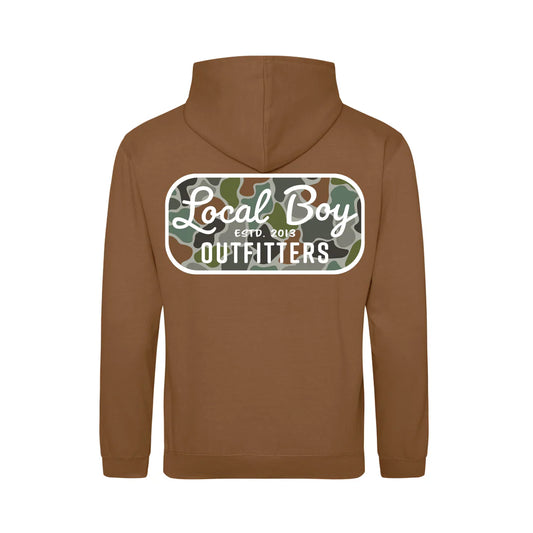 L0200028 Youth BWH Retro Patch Forest Camo Hoodie