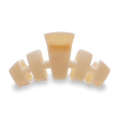 TT-CL01-003 Teleties Large Claw Clip Almond Beige 0
