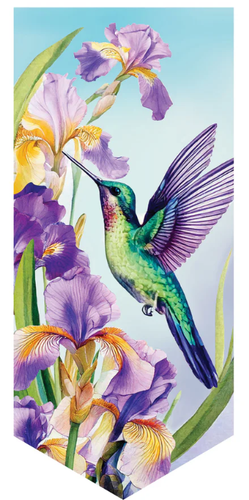 TDQWYSEL325 Evergreen Iris & Hummingbird Everlasting Impressions