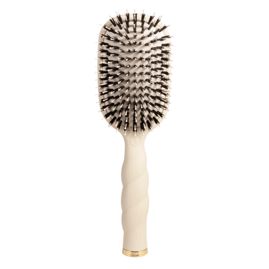 TT-BOAR-003 Teleties Full Size Boar Bristle Brush Tan 0