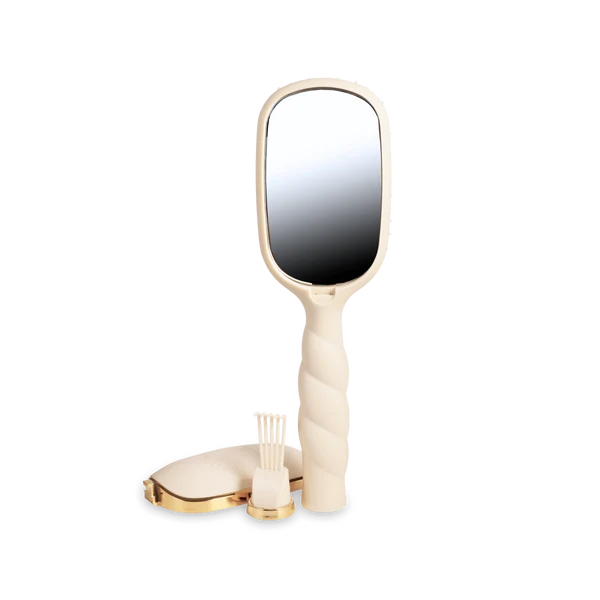 TT-BOAR-003 Teleties Full Size Boar Bristle Brush Tan 0
