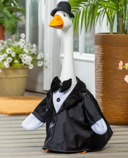 TD5VDGS25 Evergreen Porch Goose Groom Outfit