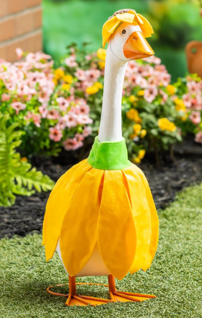 TDHT5GS25 Evergreen Porch Goose Sunflower Outfit