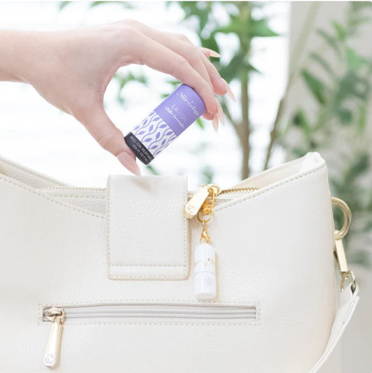 MRB-LAVISH Mix-o-logie Mini Keychain Rollerball Perfume - Lavish (White Lavender)