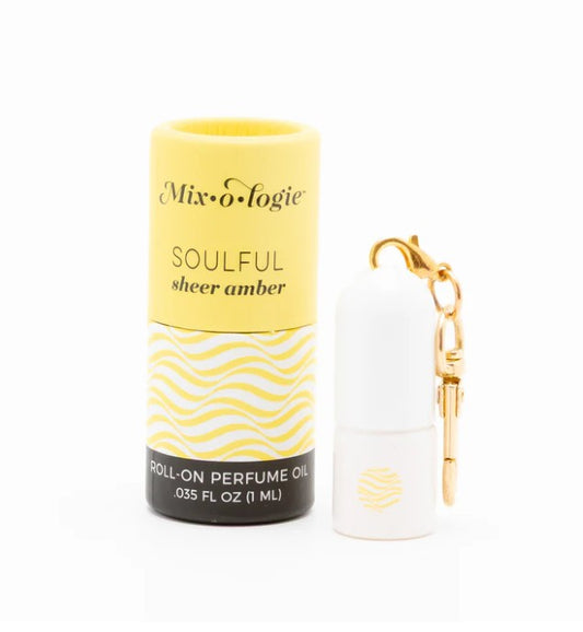 MRB-SOULFUL Mix-o-logie Mini Keychain Rollerball Perfume - Soulful (Sheer Amber)
