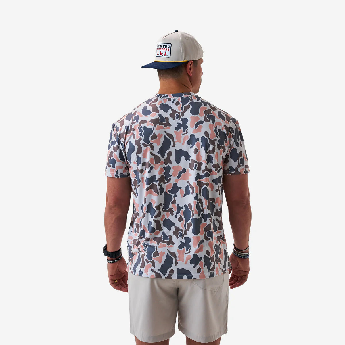 Burlebo Go To Tee in Vintage Camo