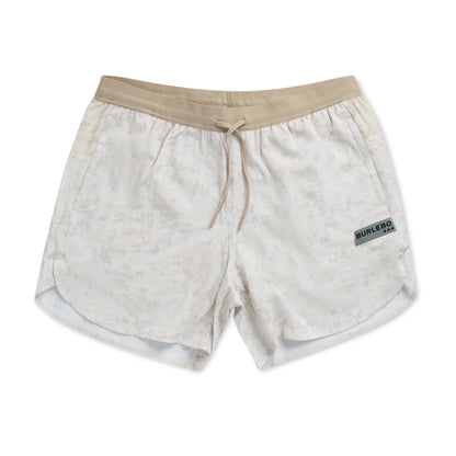 Burlebo Training Short in Digi Camo - Ivory