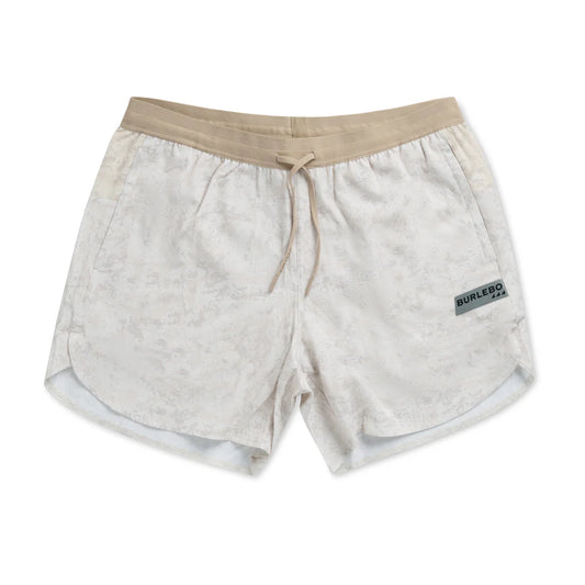 Burlebo Training Short in Digi Camo - Ivory