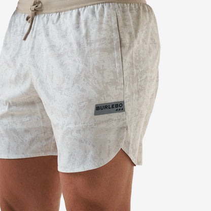 Burlebo Training Short in Digi Camo - Ivory