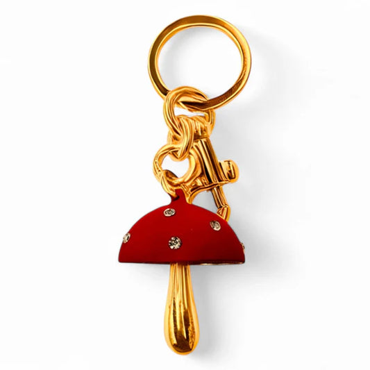 MMK5022 Red Mushroom Bag Charm