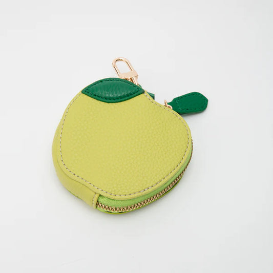 TG10744 Green Fruit Bag Charm - Apple