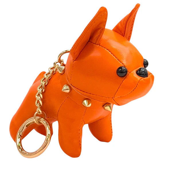 BC8206OR Orange Dog Bag Charm