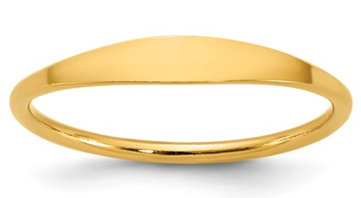 GFR118 1/20 14k Gold Filled Signet Ring