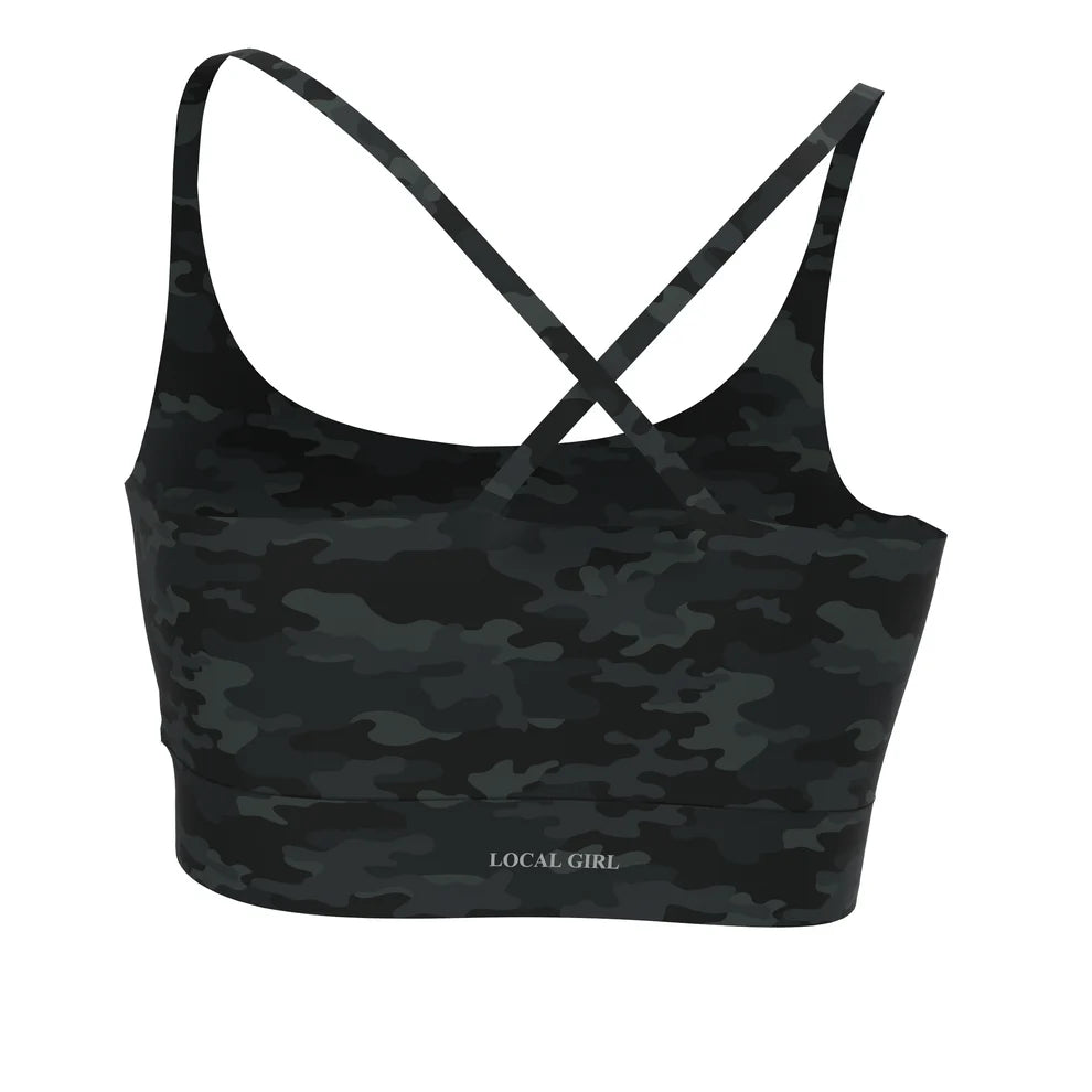 L5140002 Local Girl Sports Bra in Multicam