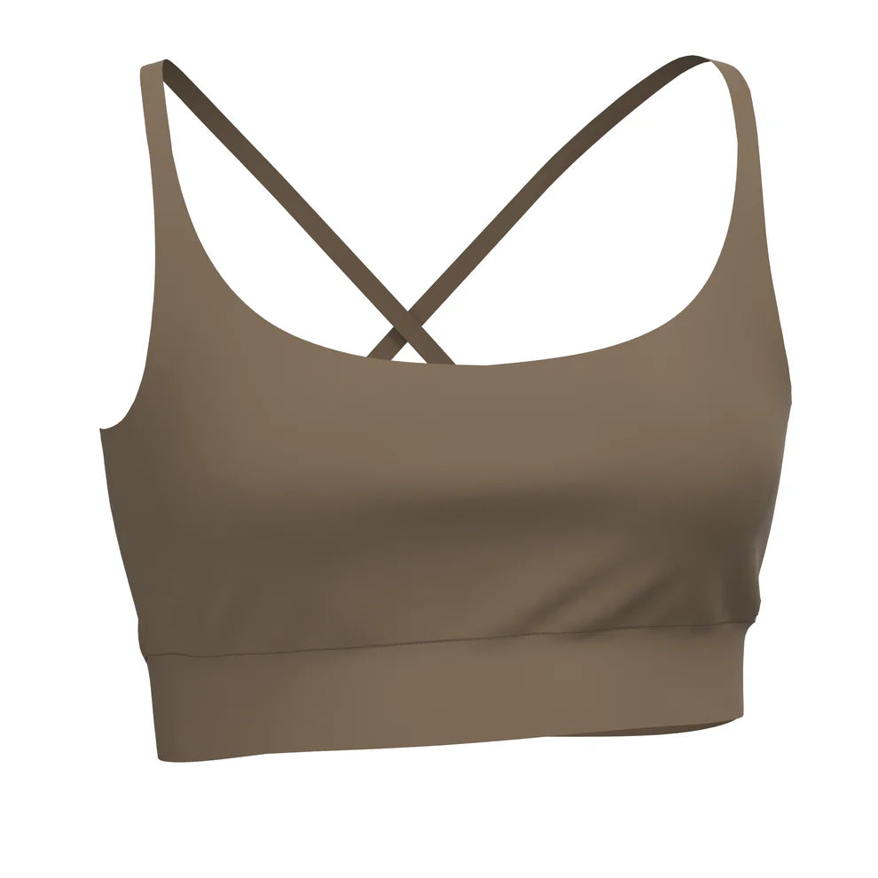 L514002 Local Girl Sports Bra in Cocoa
