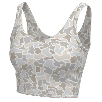 Local Girl Tank Top in Forest Camo Saltwater