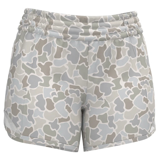 L5160012 Local Girl Vista Shorts in Forest Camo Saltwater