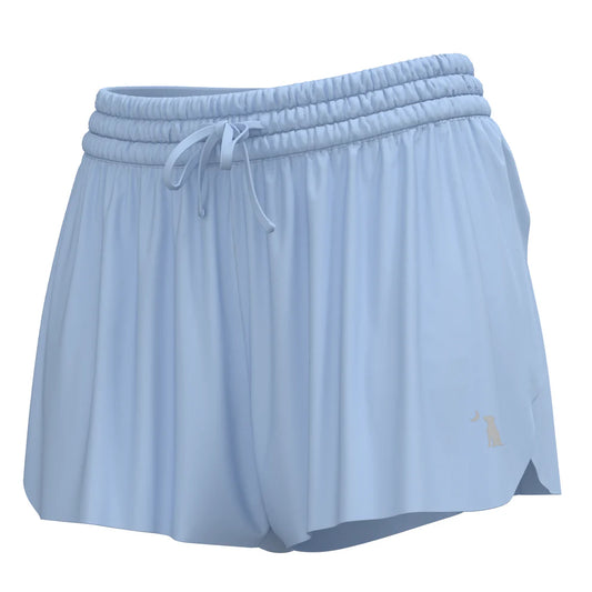 LG5060013 Youth Local Girl Petal Shorts in Periwinkle