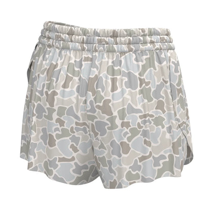 L5060013 Local Girl Youth Petal Shorts in Forest Camo Saltwater
