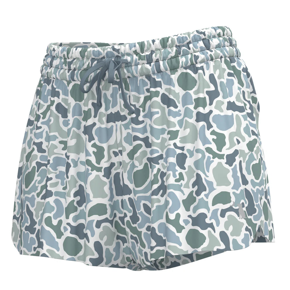 L5060013 Youth Local Girl Petal Shorts in Localflage Coast