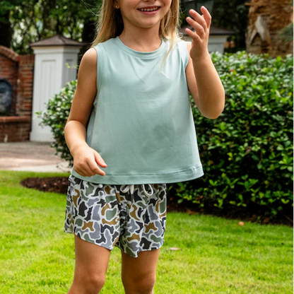 L5060013 Youth Local Girl Petal Shorts in Localflage Coast