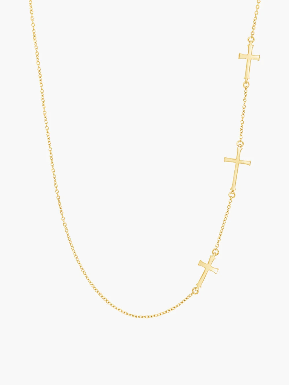 390005 RIZEN Calvary Cross Necklace 18.5"