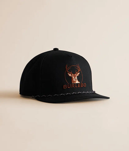 C-BUCK-BLK Burlebo Buck Cap Black