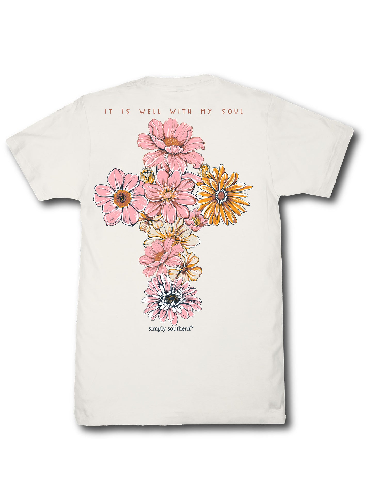 SS-SOUL-LINEN Simply Southern Soul Short Sleeve T-Shirt