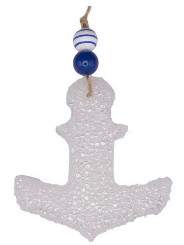 Beaded Anchor Freshie - Butt Naked