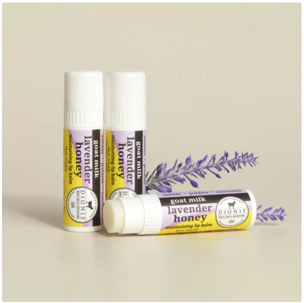 C60175 Dionis Goat Milk Lip Balm in Lavender Honey