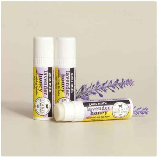 C60175 Dionis Goat Milk Lip Balm in Lavender Honey