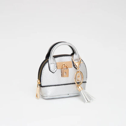 Mini Top Handle Bag Charm