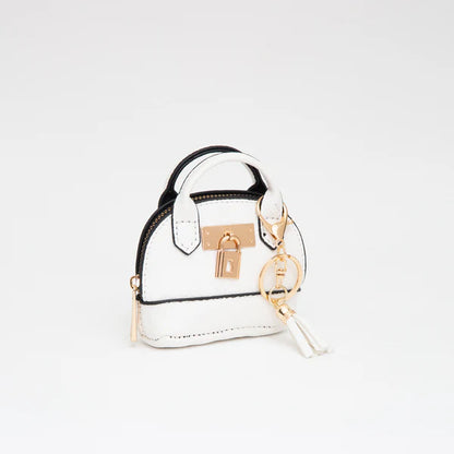 Mini Top Handle Bag Charm