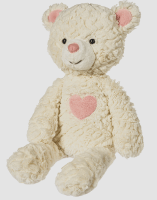 38163 Mary Meyer Putty Valentine Warm and Fuzzy Teddy